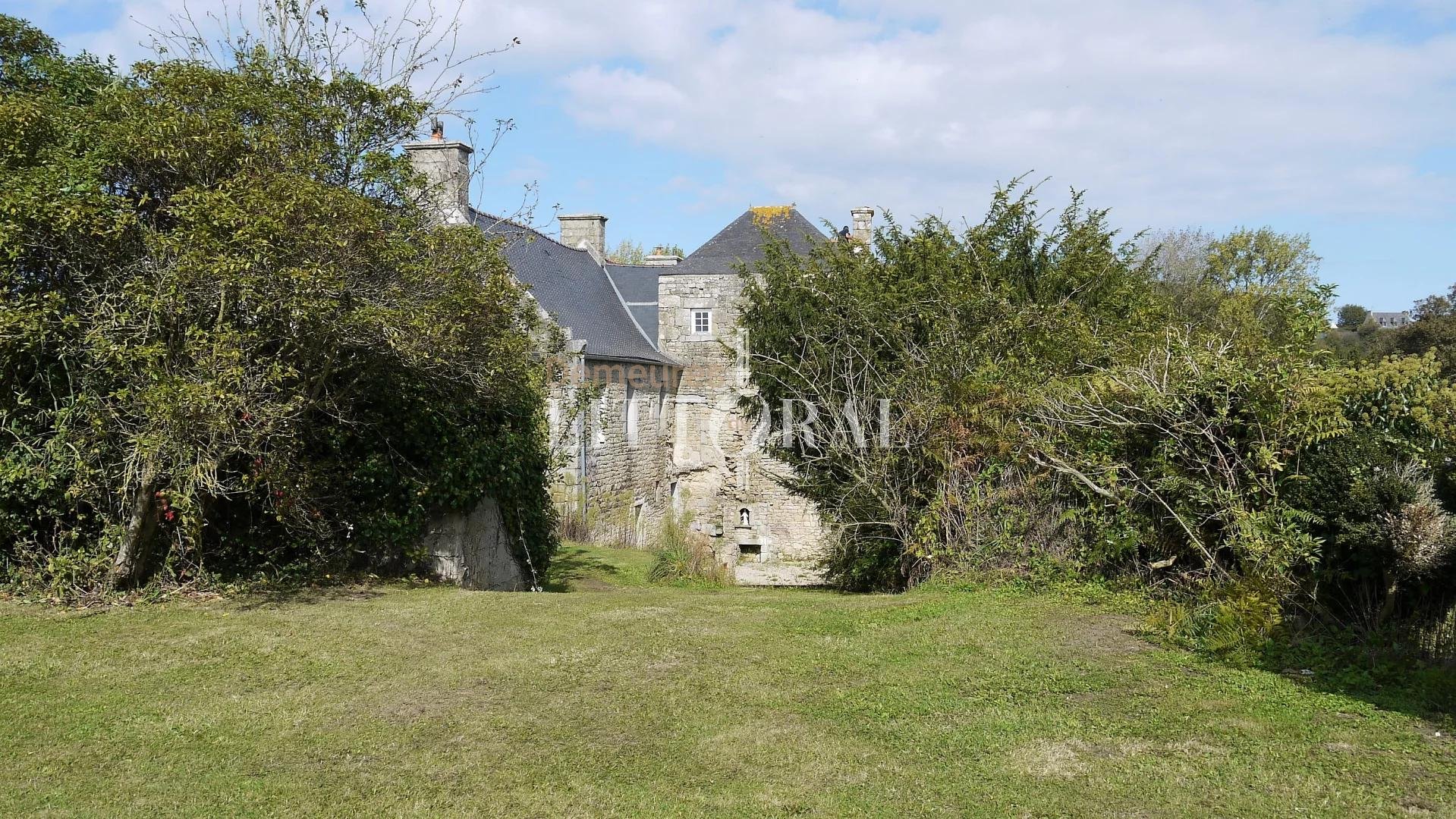 Magnifique Manoir Du 17ème Siècle à Vendre En Finistère Nord - Demeures ...